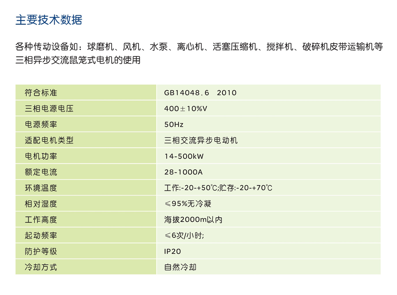 人民电器XJ01E 系列软起动器控制柜 