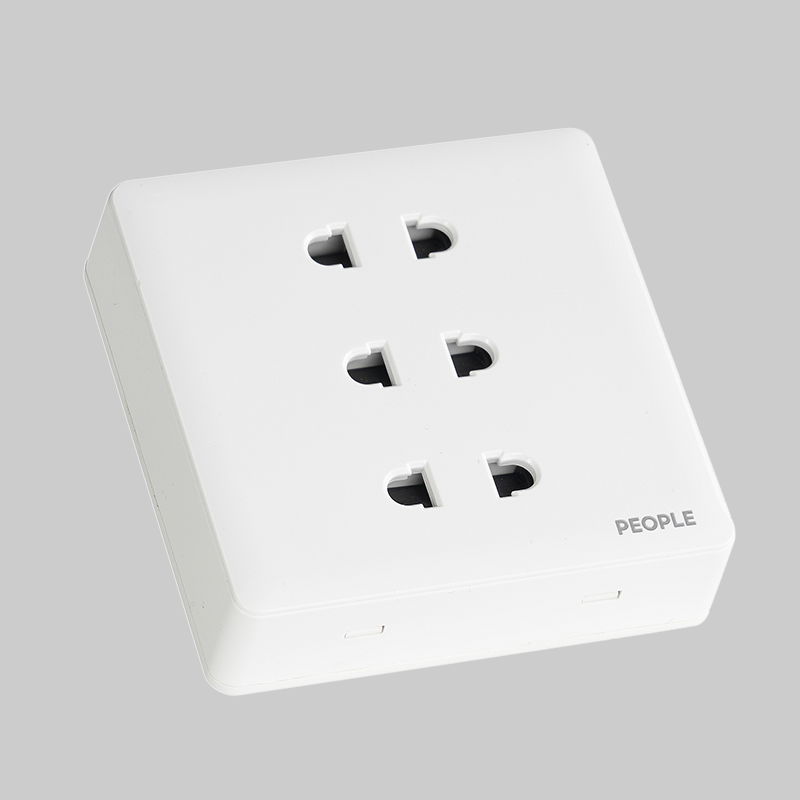 人民电器六孔插座(RM6) 